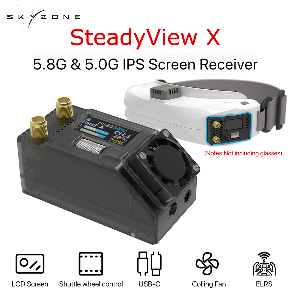 SKYZONE Steadyview X 5/5.8G Re - Skyzone Steadyview X Receiver Module 评论和价格